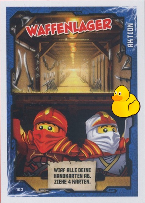 LEGO Ninjago Serie 1 | #103 Waffenkammer