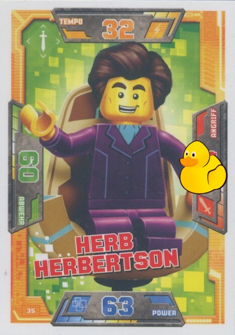 LEGO Nexo Knights Serie 1 | #035 Herb Herbertson