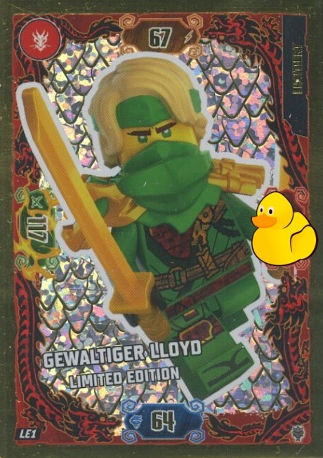 LEGO Ninjago Serie 11 | #LE001 Gewaltiger Lloyd Limited Edition