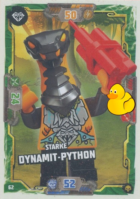 LEGO Ninjago Serie 7 Next Level | #062 Starke Dynamit-Python