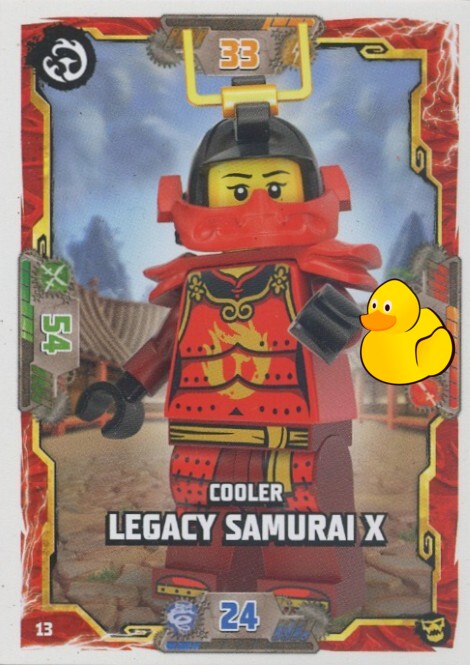 LEGO Ninjago Serie 6 Next Level | #013 Cooler Legacy Samurai X 
