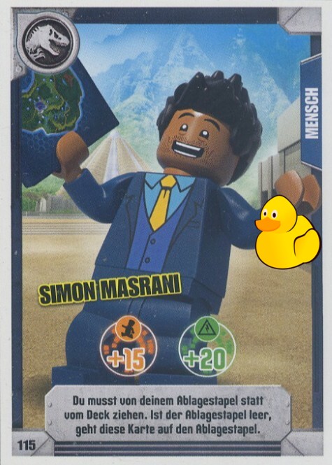 LEGO Jurassic World Serie 1 | #115 Simon Masrani