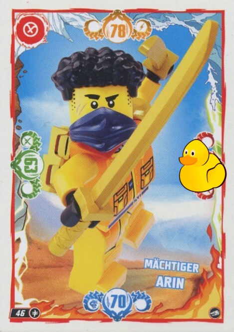 LEGO Ninjago Serie 10 |  #046 Mächtiger Arin