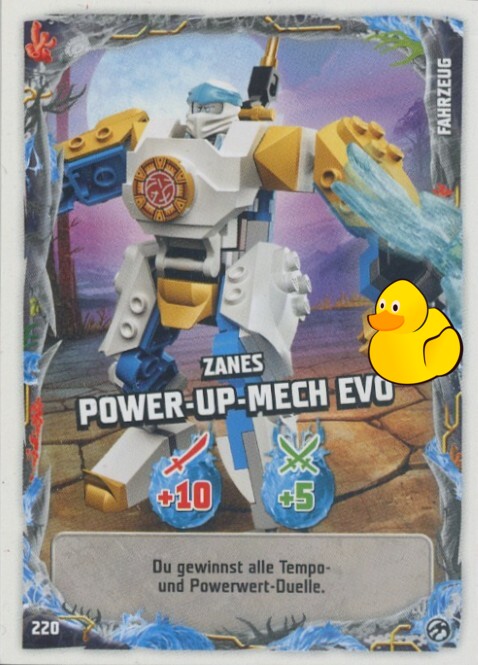 LEGO Ninjago Serie 7 | #220 Zanes Power-Up-Mech EVO