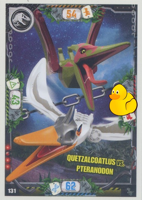 LEGO Jurassic World Serie 3 | #131 Quetzalcoatlus vs. Pteranodon