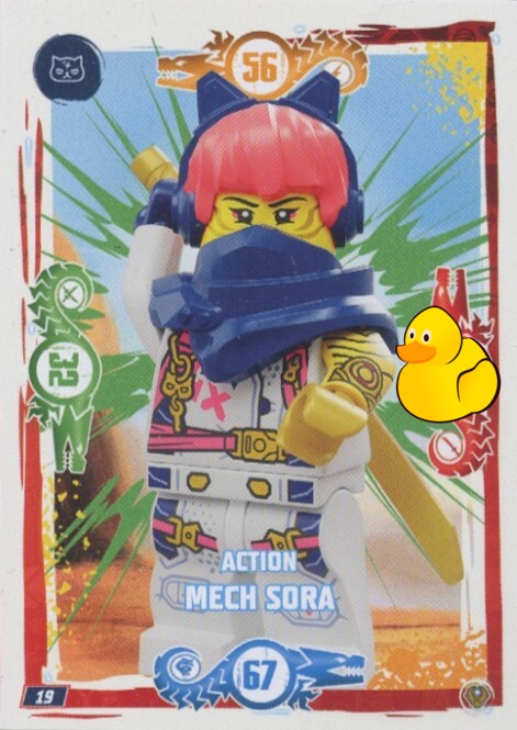 LEGO Ninjago Serie 9 Next Level  | #019 Action Mech Sora