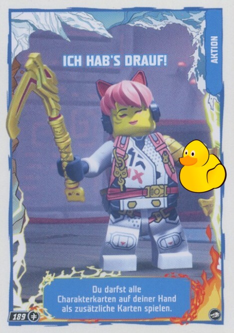 LEGO Ninjago Serie 10 |  #189 Ich hab’s drauf!