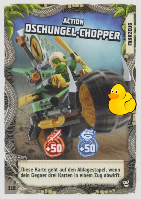 LEGO Ninjago Serie 6 Next Level | #118 Action Dschungel-Chopper 