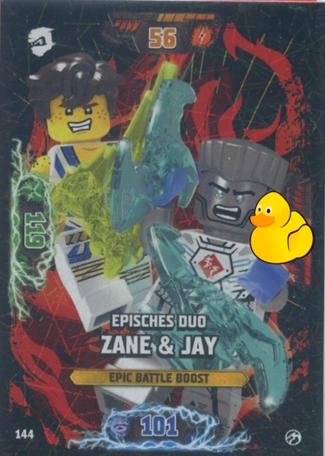 LEGO Ninjago Serie 7 | #144 Episches Duo Zane & Jay
