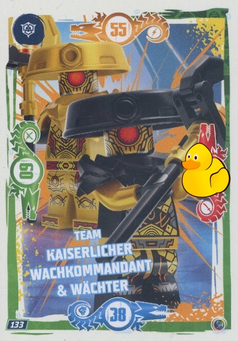 LEGO Ninjago Serie 9 | #133 Team Kaiserlicher Wachkommandant & Wächter