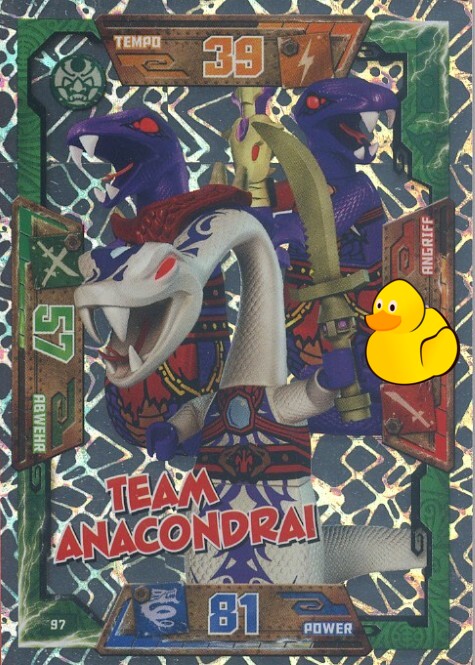 LEGO Ninjago Serie 1 | #097 Team Anacondrai