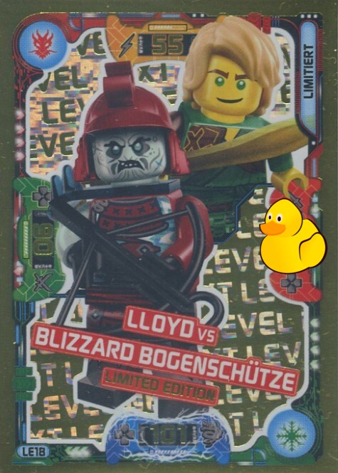 LEGO Ninjago Serie 5 Next Level | #LE18 Lloyd vs Blizzard Bogenschütze 