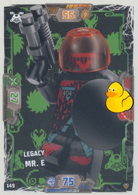 LEGO Ninjago Serie 9 Next Level  | #149 Legacy Mr. E