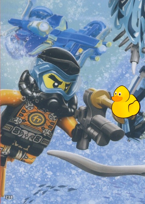 LEGO Ninjago Serie 7 | #230 Unterwasser 5
