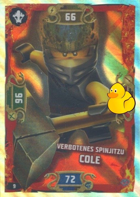 LEGO Ninjago Serie 5 | #009 Verbotenes Spinjitzu Cole