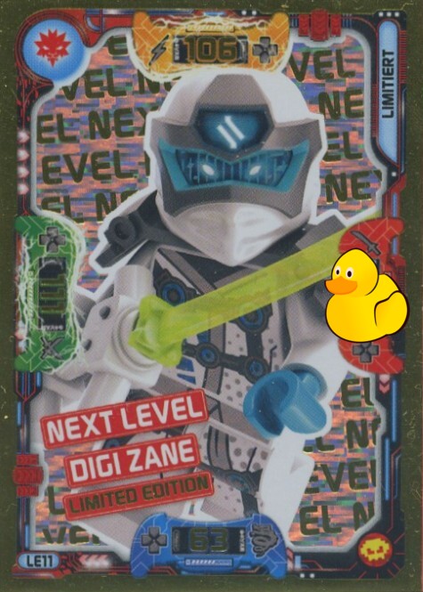 LEGO Ninjago Serie 5 Next Level | #LE11 Next Level Digi Zane 