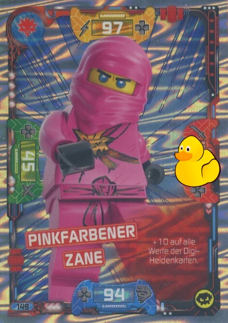 LEGO Ninjago Serie 5 | #149 Pinkfarbener Zane