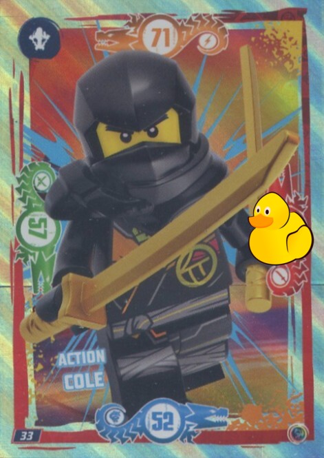 LEGO Ninjago Serie 9 | #033 Action Cole