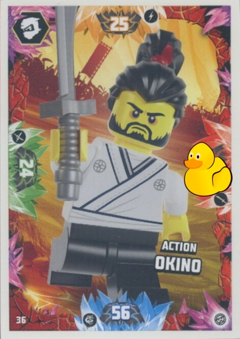 LEGO Ninjago Serie 8 | #036 Action Okino