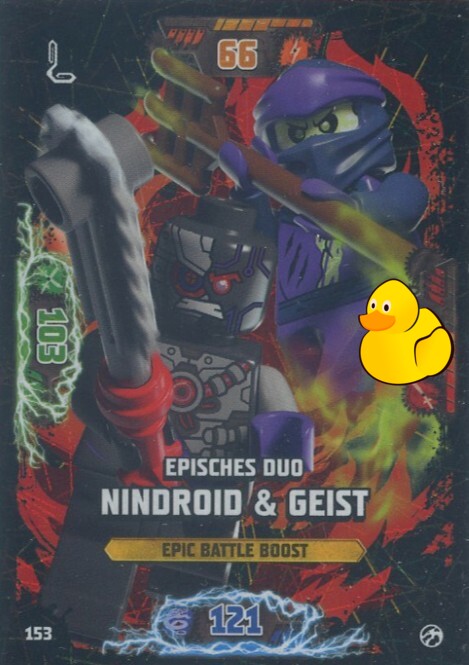 LEGO Ninjago Serie 7 | #153 Episches Duo Nindroid & Geist