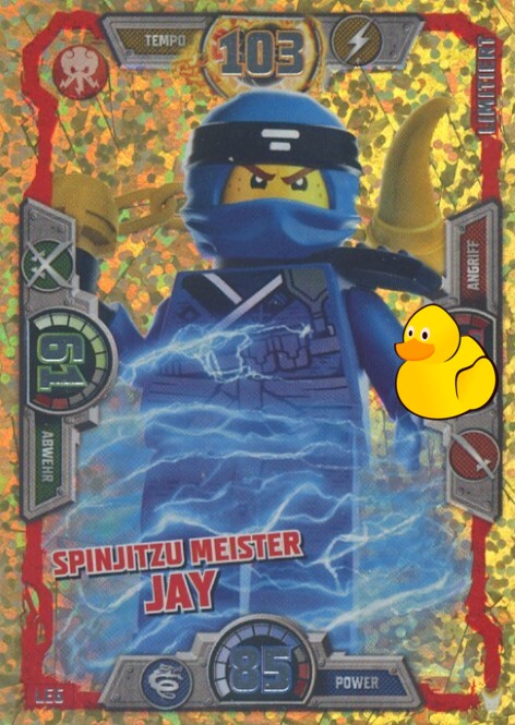 LEGO Ninjago Serie 3 | #LE6 Spinjitzu Meister Jay LEGO Ninjago Serie 3 | #LE6 Spinjitzu Meister Jay