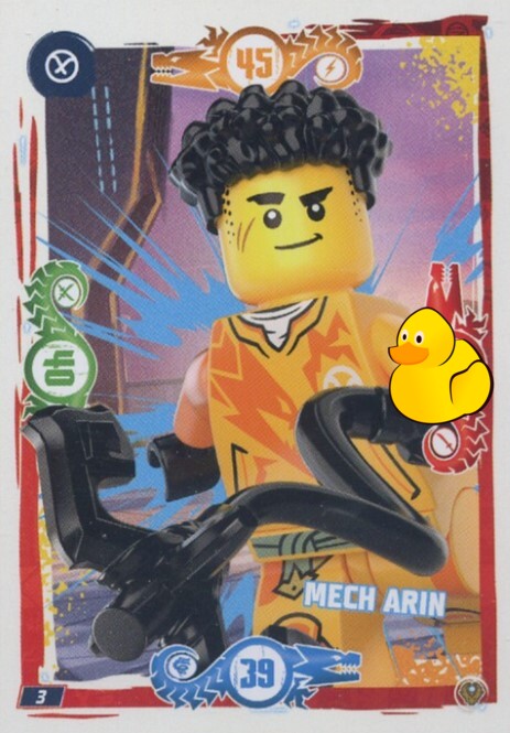 LEGO Ninjago Serie 9 Next Level  | #003 Mech Arin
