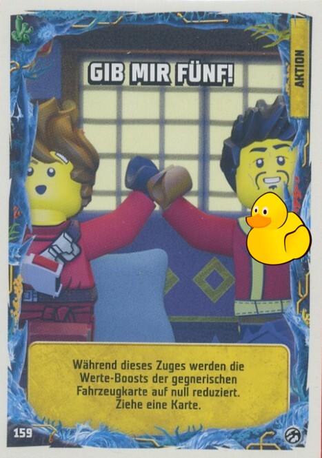 LEGO Ninjago Serie 7 | #159 Gib mir Fünf!