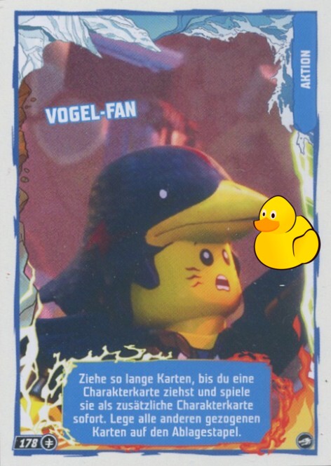 LEGO Ninjago Serie 10 |  #178 Vogel-Fan