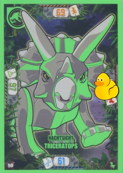 LEGO Jurassic World Serie 3 | #090 Nachtsicht Triceratops