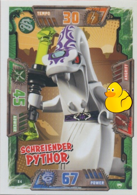 LEGO Ninjago Serie 2 | #084 Schreiender Pythor 