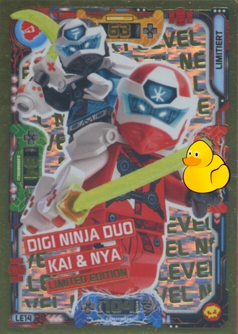 LEGO Ninjago Serie 5 Next Level | #LE14 Digi Ninja Duo Kai & Nya 