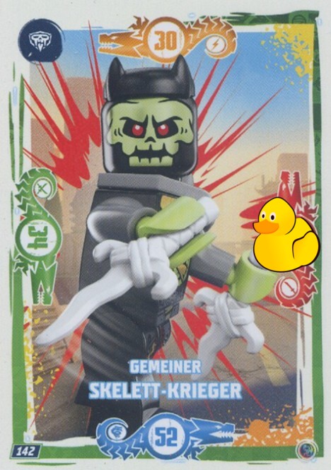 LEGO Ninjago Serie 9 | #142 Gemeiner Skelett-Krieger