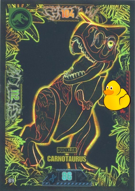 LEGO Jurassic World Serie 3 | #089 Dunkler Carnotaurus