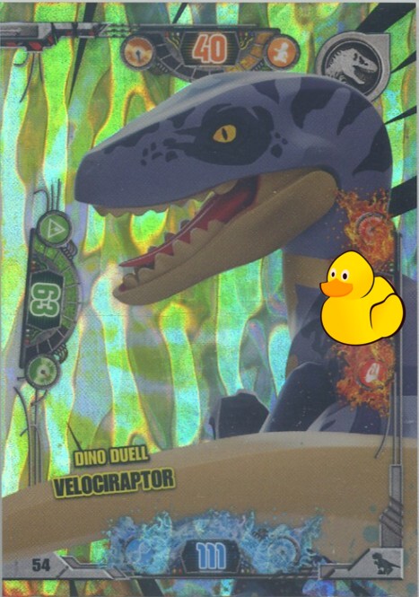 LEGO Jurassic World Serie 2 | #054 Dino Duell Velociraptor