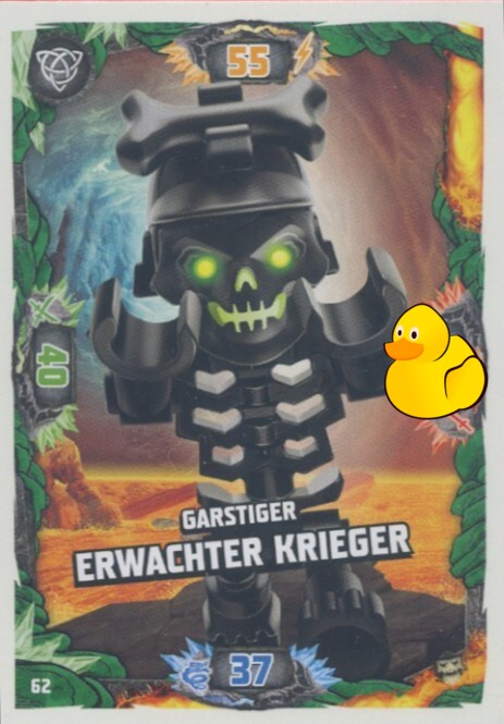 LEGO Ninjago Serie 6 Next Level | #062 Garstiger Erwachter Krieger 