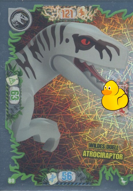 LEGO Jurassic World Serie 3 | #080 Wildes Duell Atrociraptor