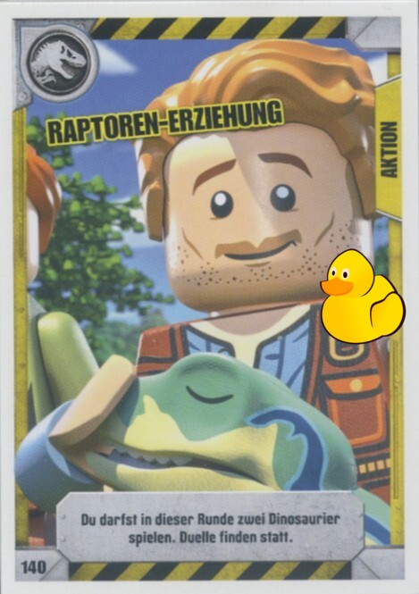 LEGO Jurassic World Serie 1 | #140 Raptoren-Erziehung