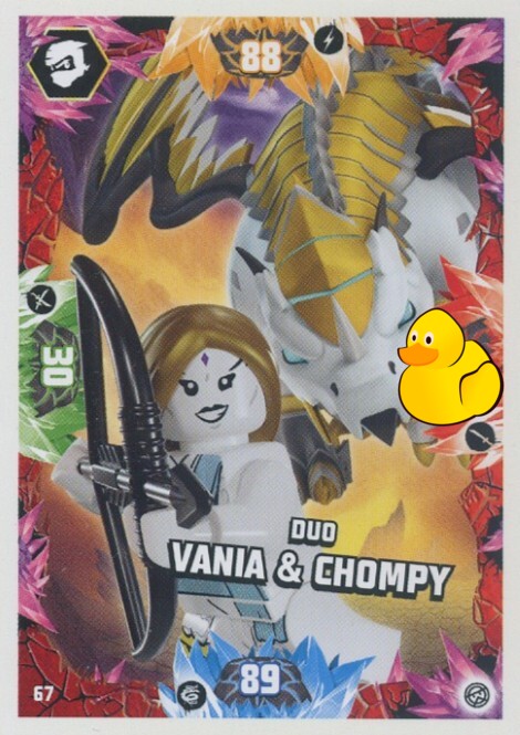 LEGO Ninjago Serie 8 | #067 Duo Vania & Chompy