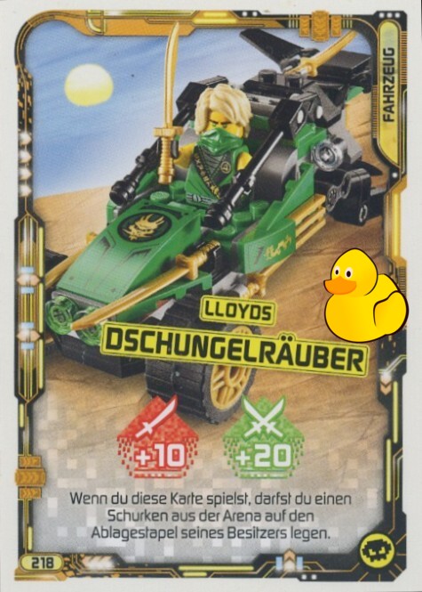 LEGO Ninjago Serie 5 | #218 Lloyds Dschungelräuber 