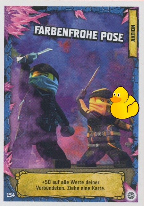 LEGO Ninjago Serie 8 | #154 Farbenfrohe Pose