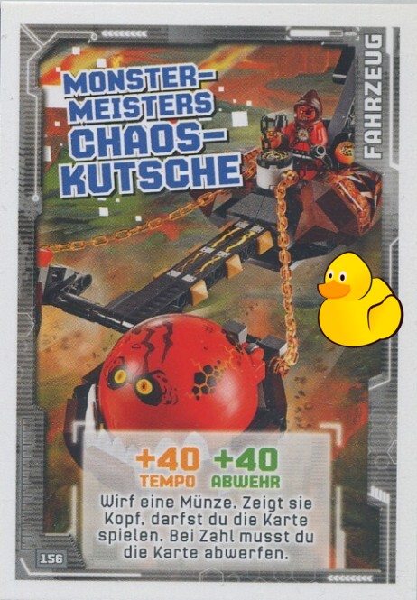 LEGO Nexo Knights Serie 1 | #156 Monster-Meisters Chaos-Kutsche