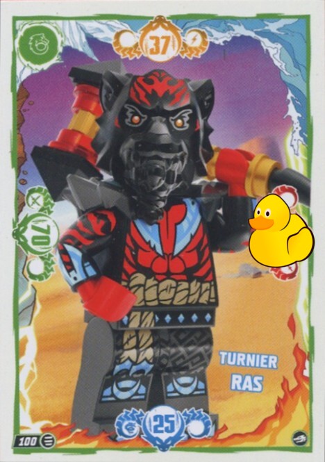 LEGO Ninjago Serie 10 |  #100 Turnier Ras