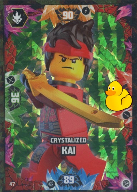 LEGO Ninjago Serie 8 | #047 Crystalized Kai