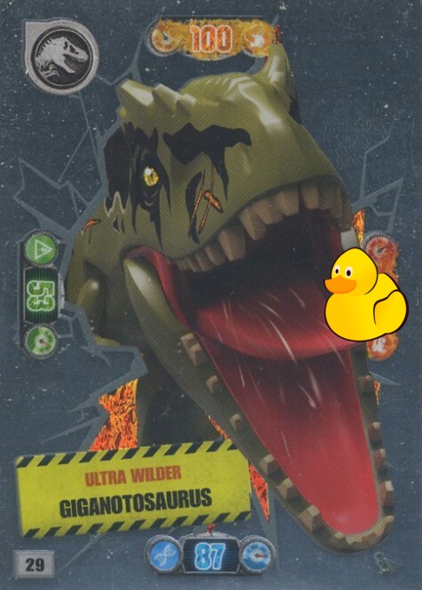 LEGO Jurassic World Serie 2 | #029 Ultra Wilder Giganotosaurus