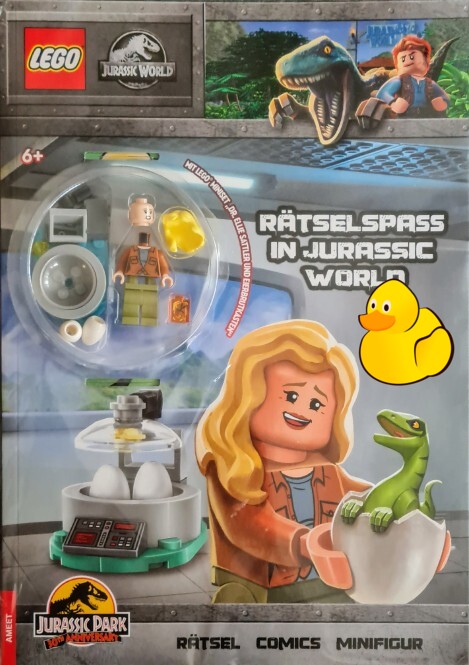 LEGO Ninjago | "Rätselspass in Jurassic World" + Minifigur Dr. Ellie Sattler & Eierbrutkasten