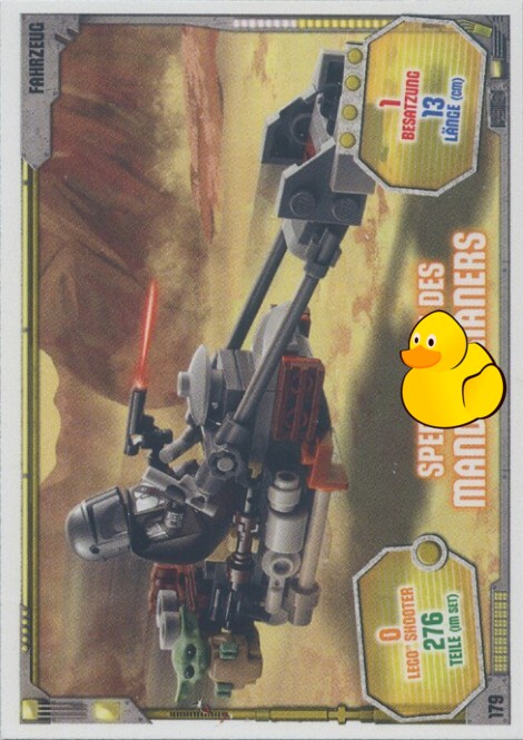 LEGO Star Wars TCC 2022 | #179 Speeder Bike des Mandalorianers
