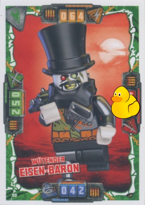LEGO Ninjago Serie 4 | #090 Wütender Eisen-Baron 