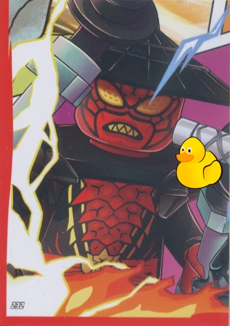 LEGO Ninjago Serie 10 |  #232 Puzzle 1 – unten links