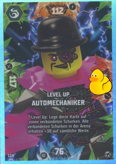 LEGO Ninjago Serie 8 Next Level | #114 Level Up Automechaniker