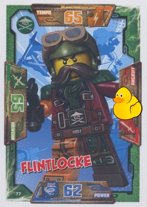 LEGO Ninjago Serie 1 | #077 Flint Locke